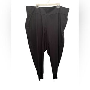 Adidas Black NWT Athletic Joggers Three 3️⃣ Pockets Women Size 4X